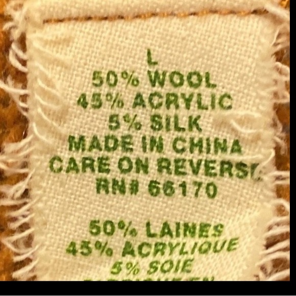 Anthropologie Sparrow Retro Knit Sweater Mini Dress Cowl Neck Orange size L - Picture 6 of 13